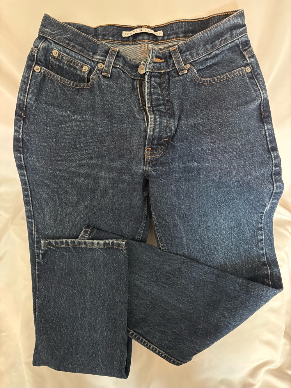 Tommy Hilfiger Women’s Dark Blue Straight Jeans